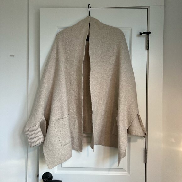 Anthropologie White Open Sweater - Picture 1 of 6